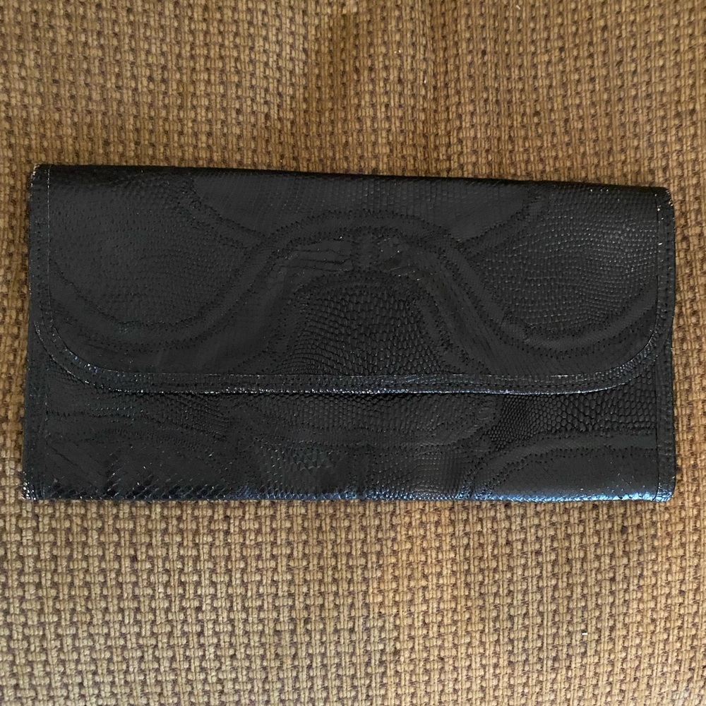 Carlos Falchi skin bag black